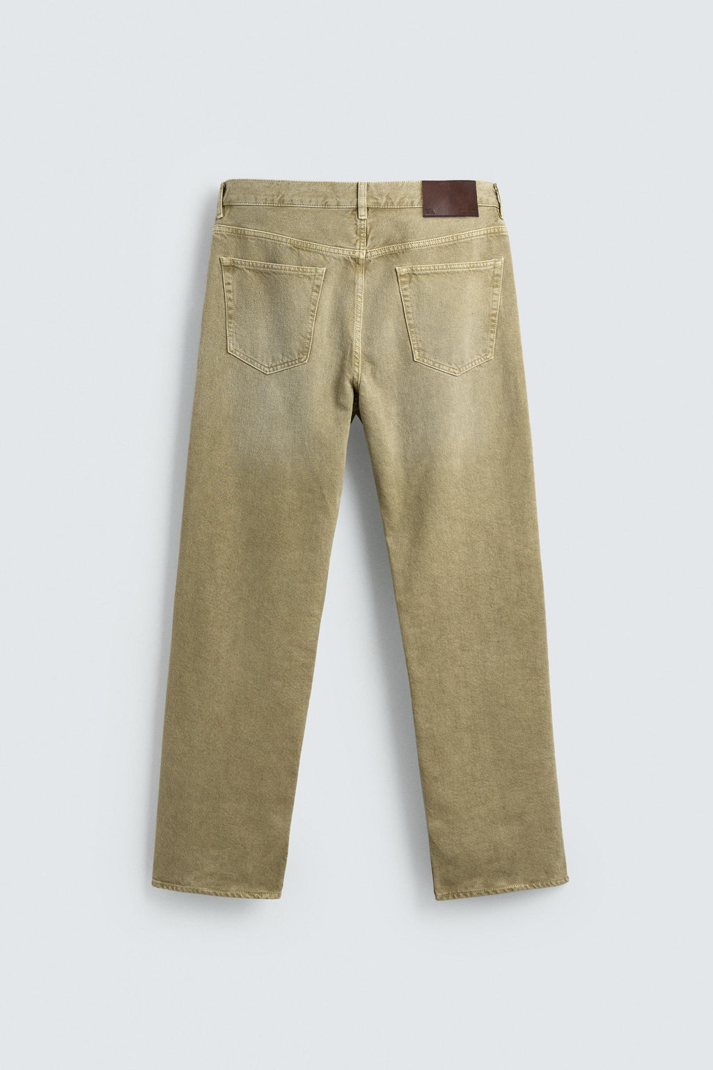 JEANS STRAIGHT FIT LIMITED EDITION / Khaki claro - Zara фото 8