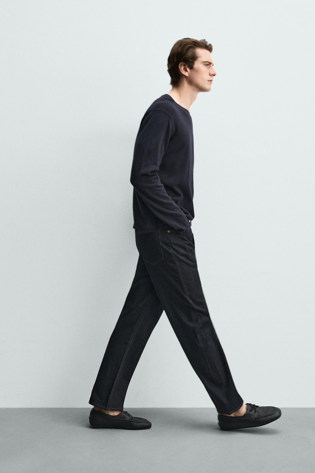 JEANS STRAIGHT FIT / ?ndigo - Zara фото 6