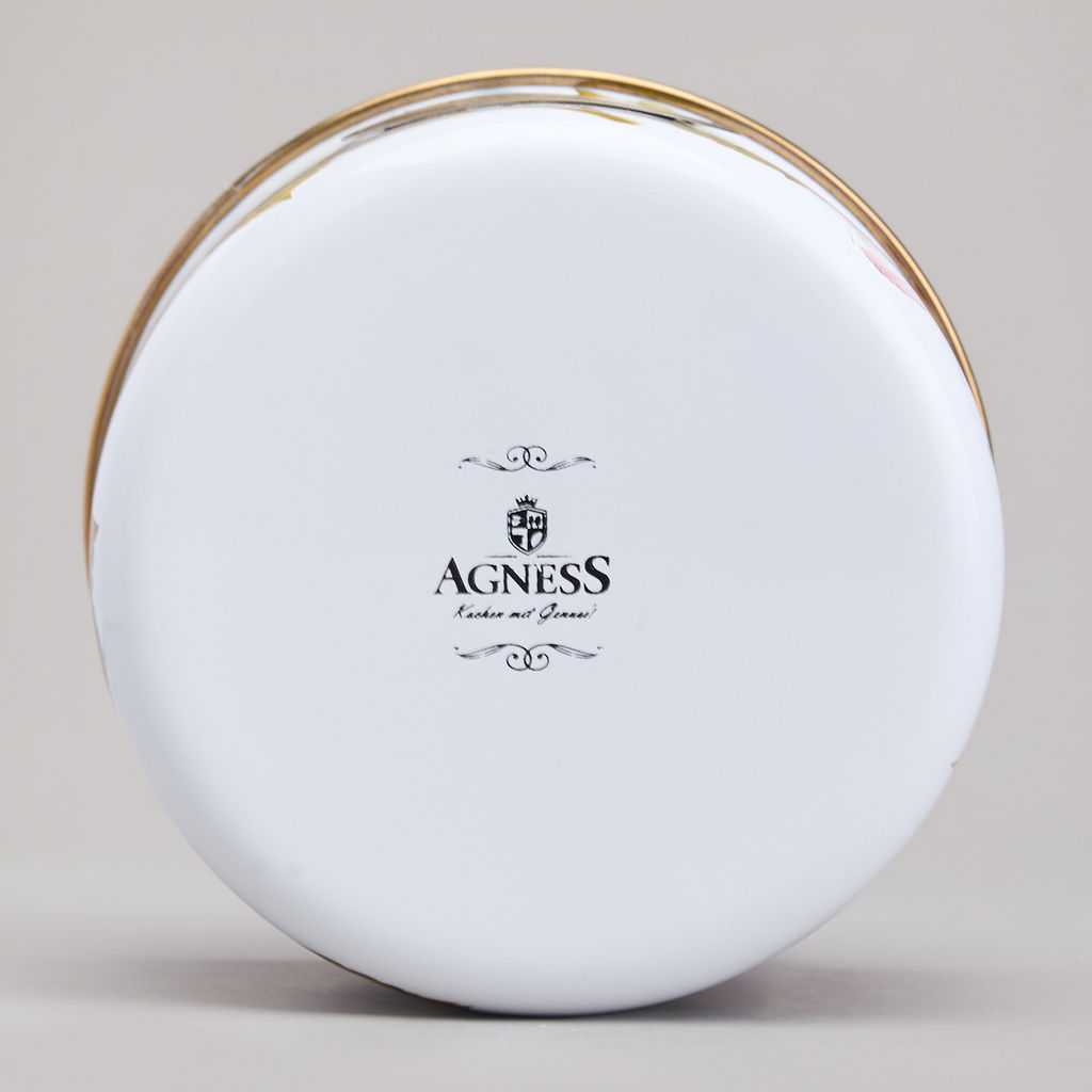 БАНКА ДЛЯ СЫПУЧИХ ПРОДУКТОВ AGNESS, СЕРИЯ ФЛАНДРИЯ, 12Х9СМ/ 1,0Л фото 8