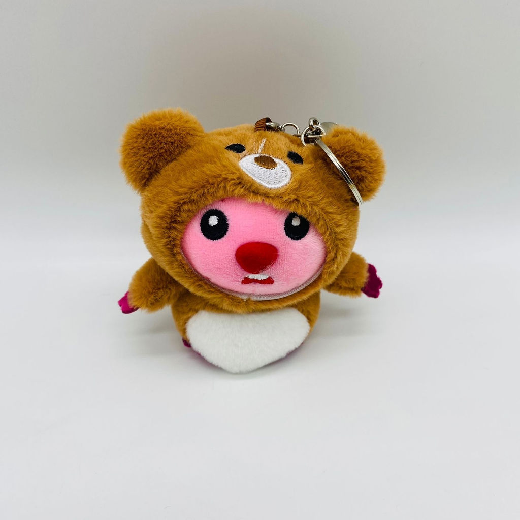 Брелок мягкая игрушка Бобренок в костюме в ассортименте - Storyland фото 2