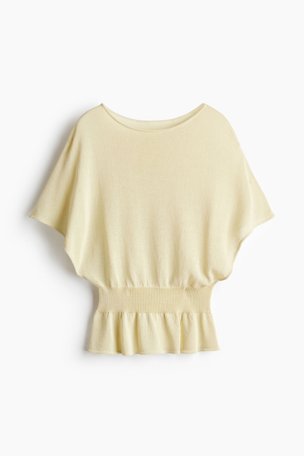 Top de punto con escote barco - H&m фото 2