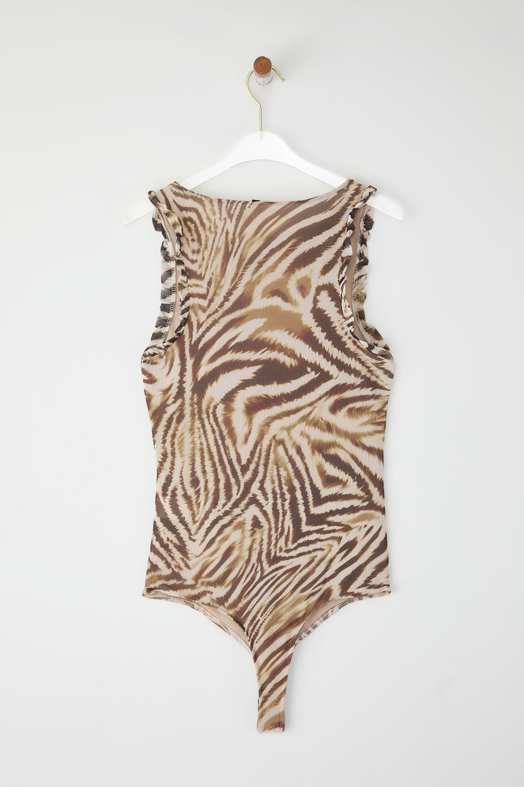 TRENDYOLMILLA Cok Renkli Zebra Desenli Astal? Tul Orme Body TPRSS25BD00003  фото 13