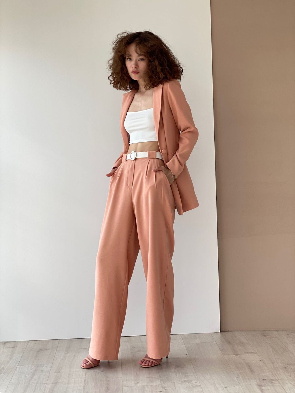 Жакет удлинённый с английским воротником - Martichelli фото 30