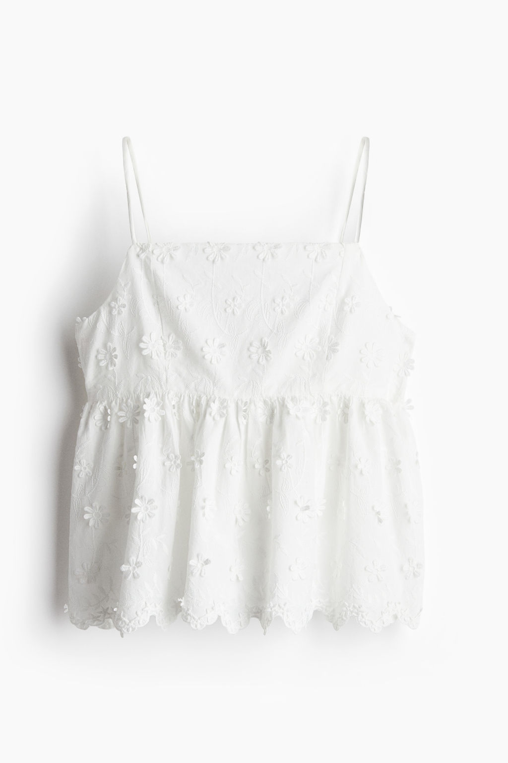 Top de tirantes espagueti con aplicaciones - H&m фото 2