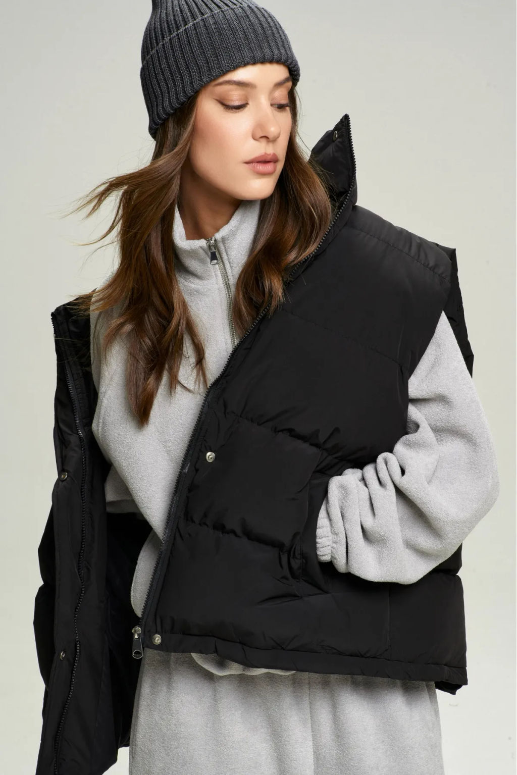 Жилет матовый Black - Erist store фото 4