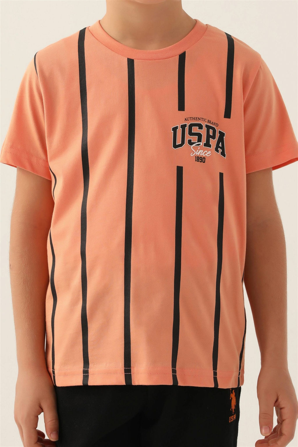 Оранжевый пижамный комплект для мальчика - U.s. polo assn фото 5