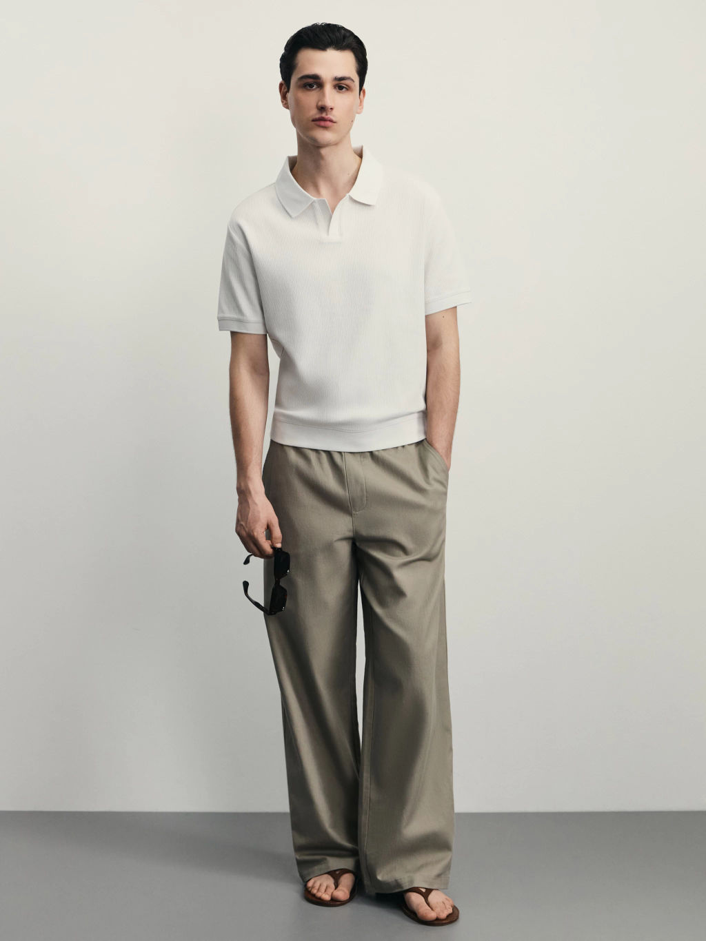 Поло из 100% хлопка / Zarina  фото 2