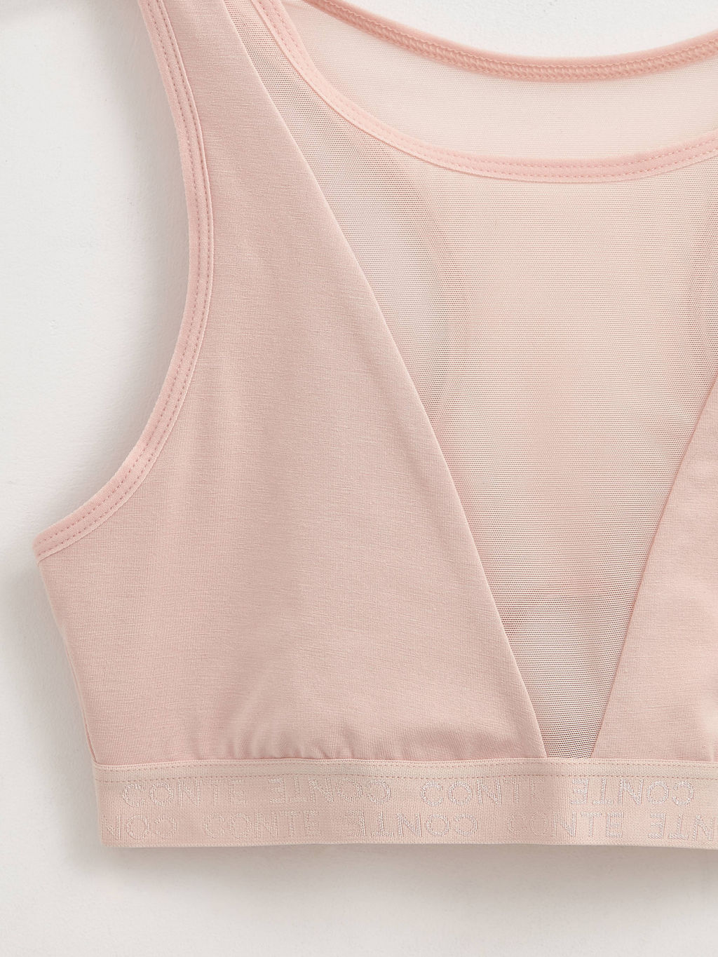 CONTE DOUBLE CONTE LBE 2258 Бюстье из бамбука и эластичной сеточки cameo - Conte elegant фото 7