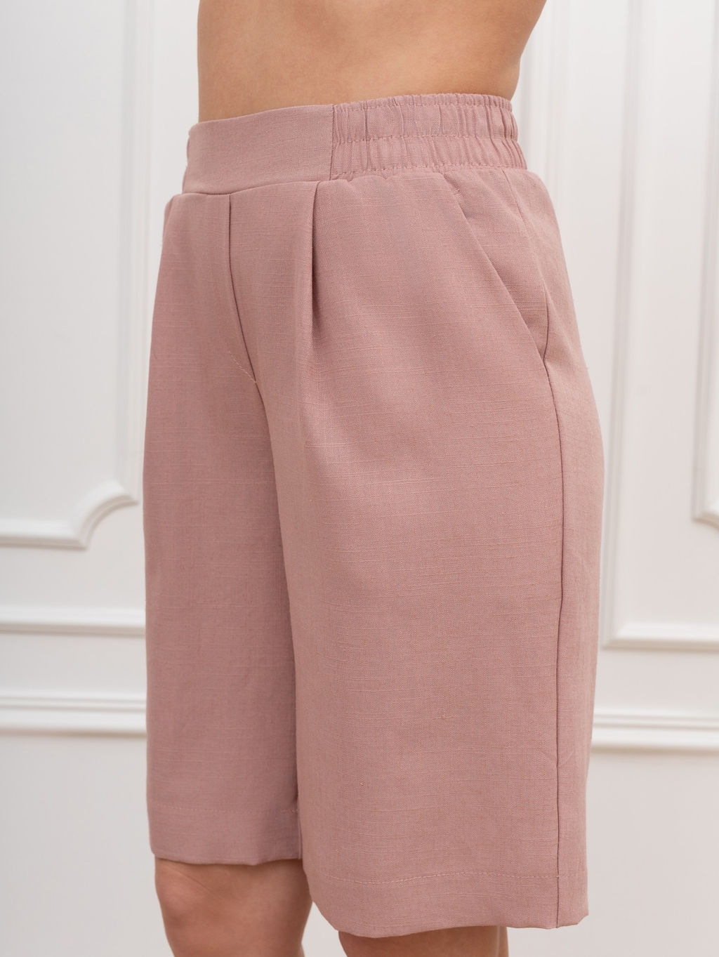 Шорты Сибелла-3 из вискозы со льном - Виотекс фото 24