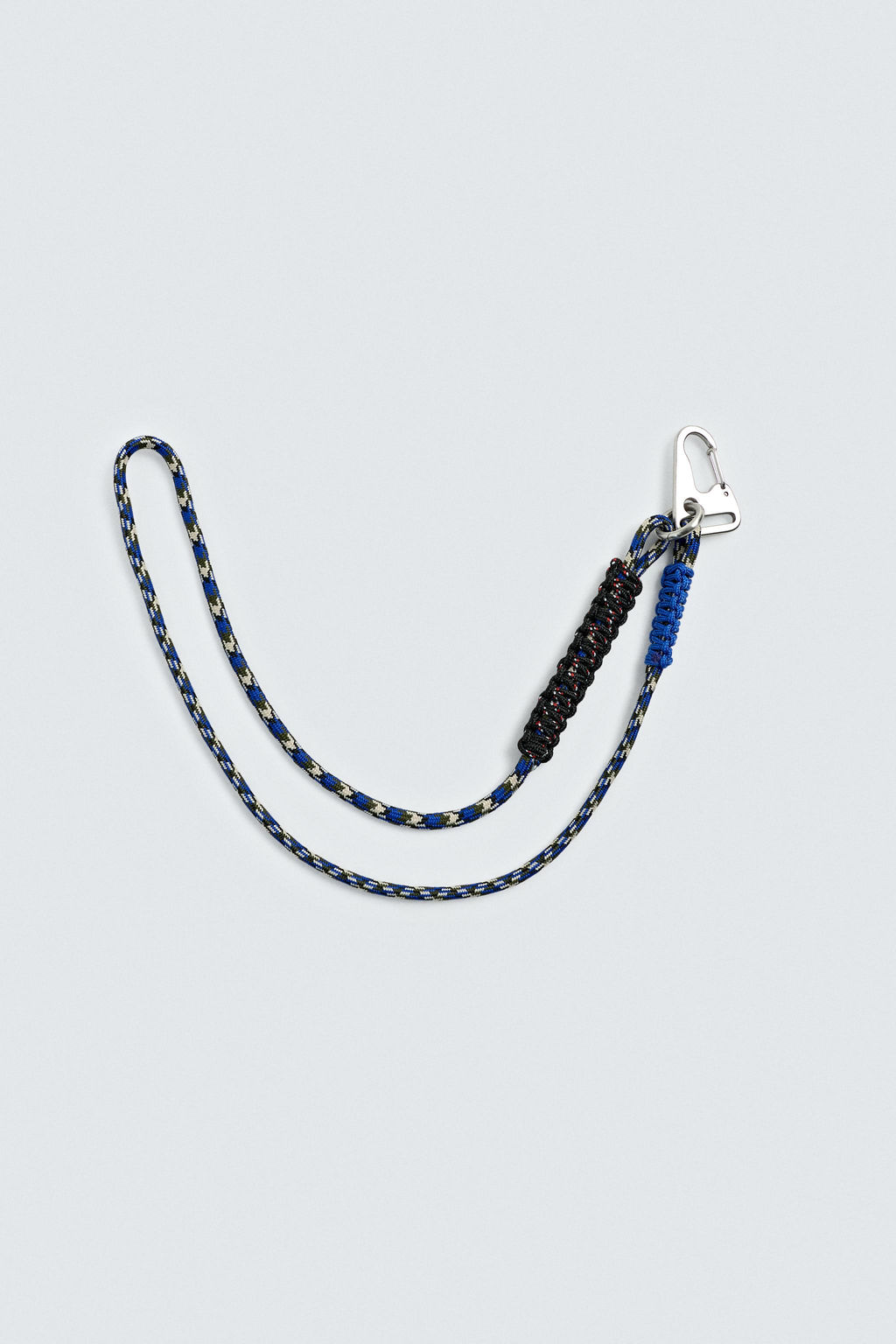 CONTRAST CORD KEY RING