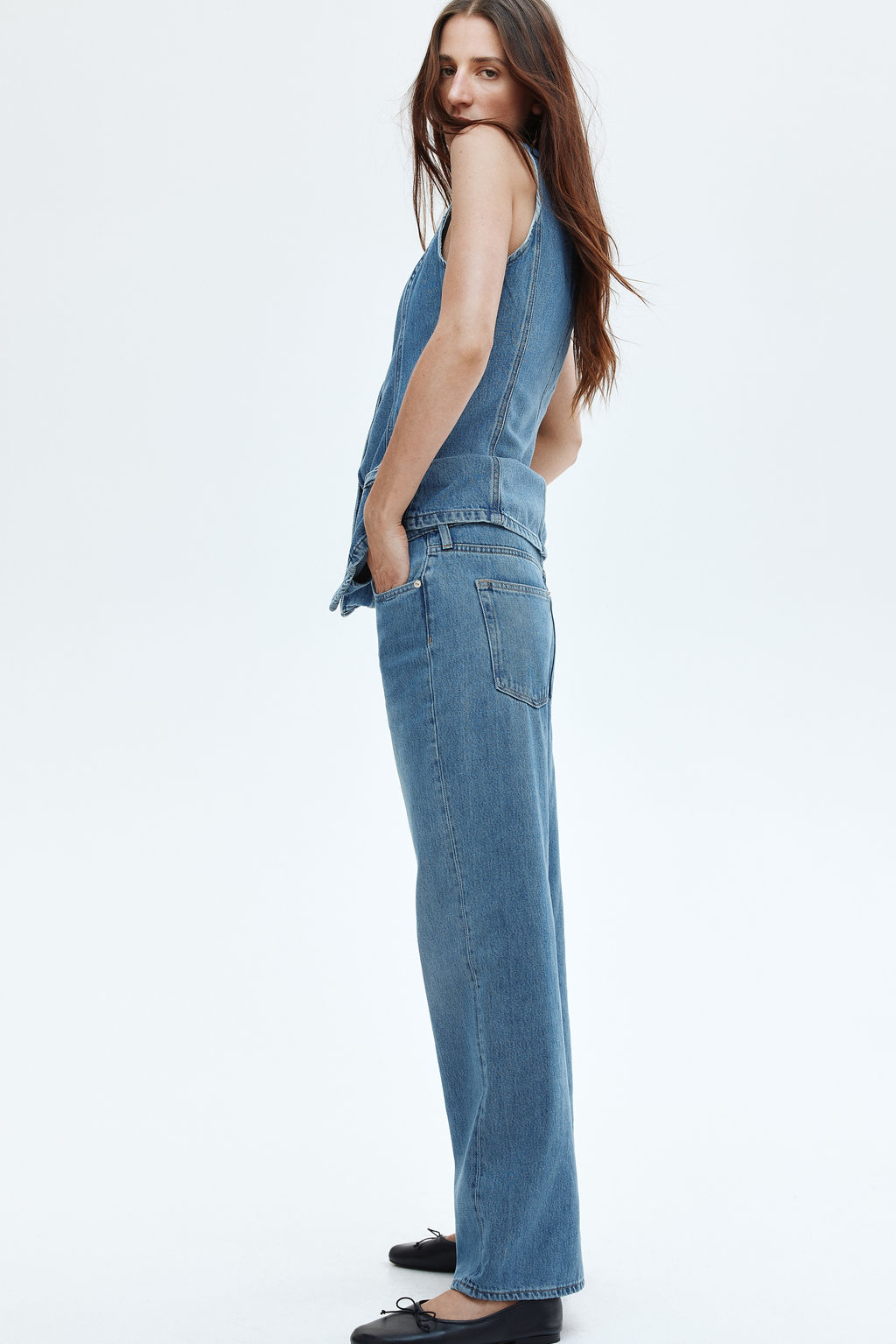 Chaleco sastre en denim - H&m фото 5