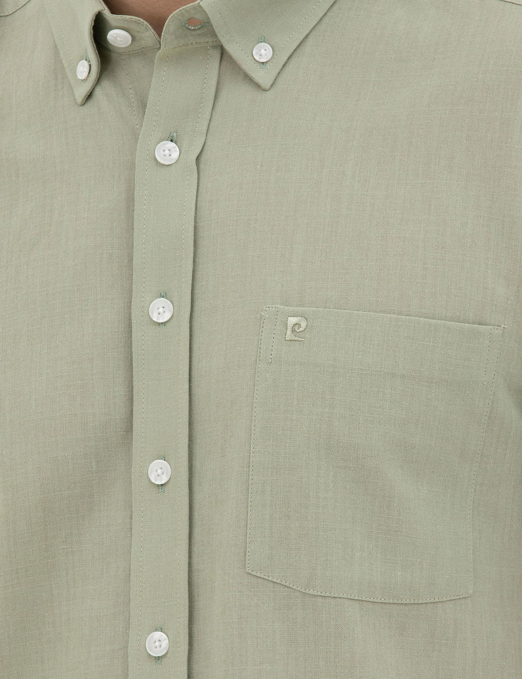 Ye_il Regular Fit K_sa Kollu G_mlek