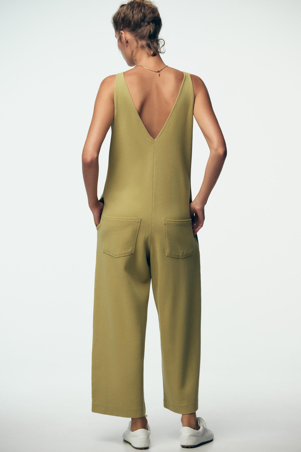 WASHED INTERLOCK JUMPSUIT - Zara фото 13