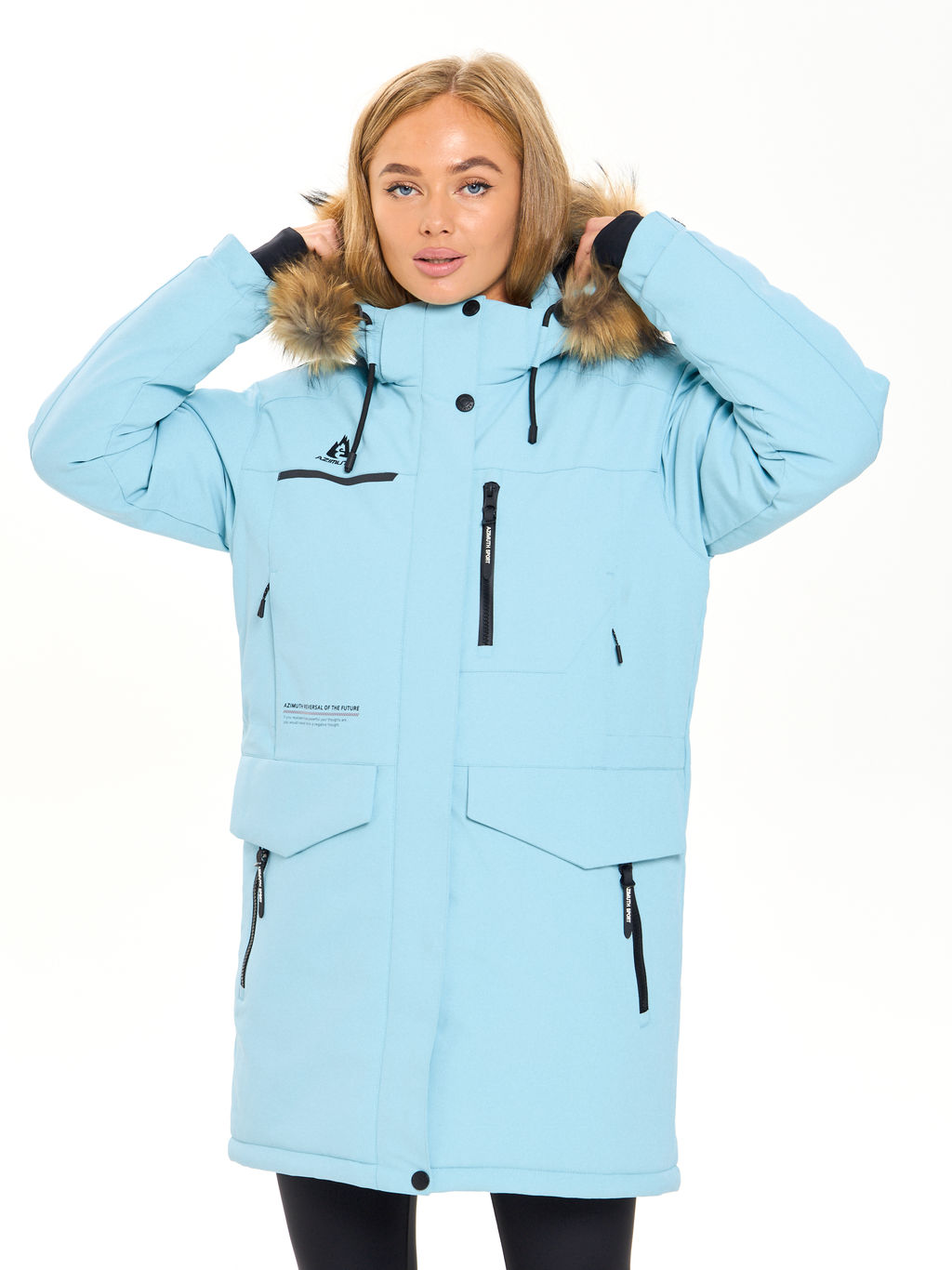 Женская парка Azimuth Гармония  фото 13