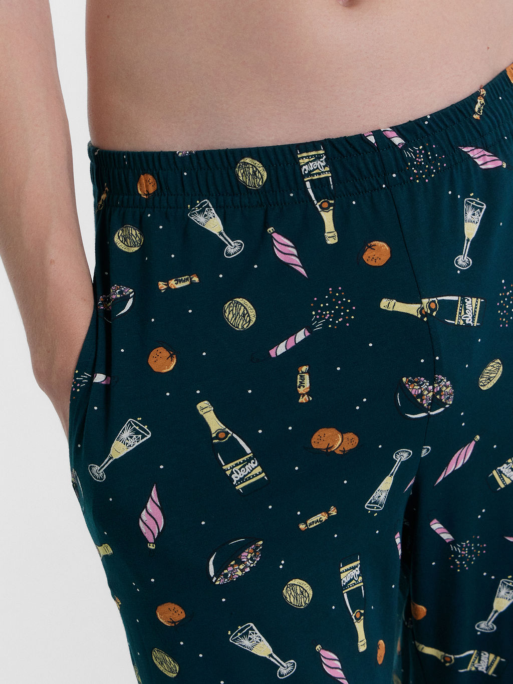 Пижама мужская зеленая с принтом по мотивам фильма Ирония судьбы, или с легким паром! изумруд +застолье 591039 - Mark formelle фото 7