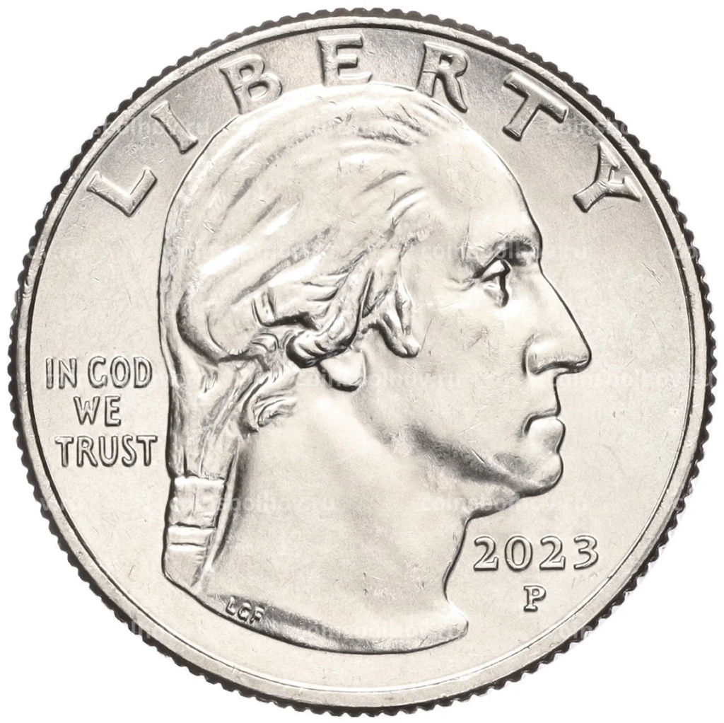 Монета 1/4 доллара (25 центов) 2023 года P США Американские женщины Элеонора Рузвельт