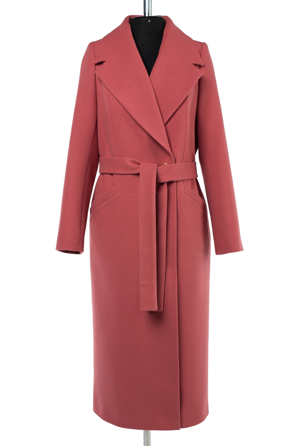 01-10191 Пальто женское демисезонное(пояс) - El podio фото 11