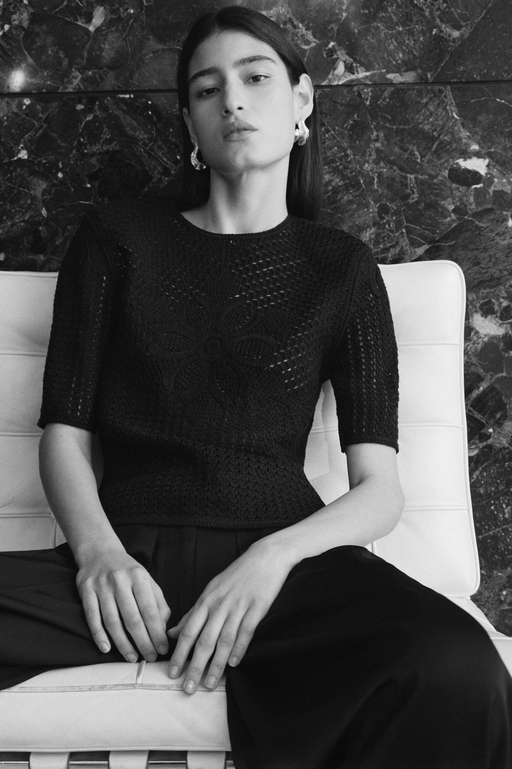 Top efecto crochet - H&m фото 2