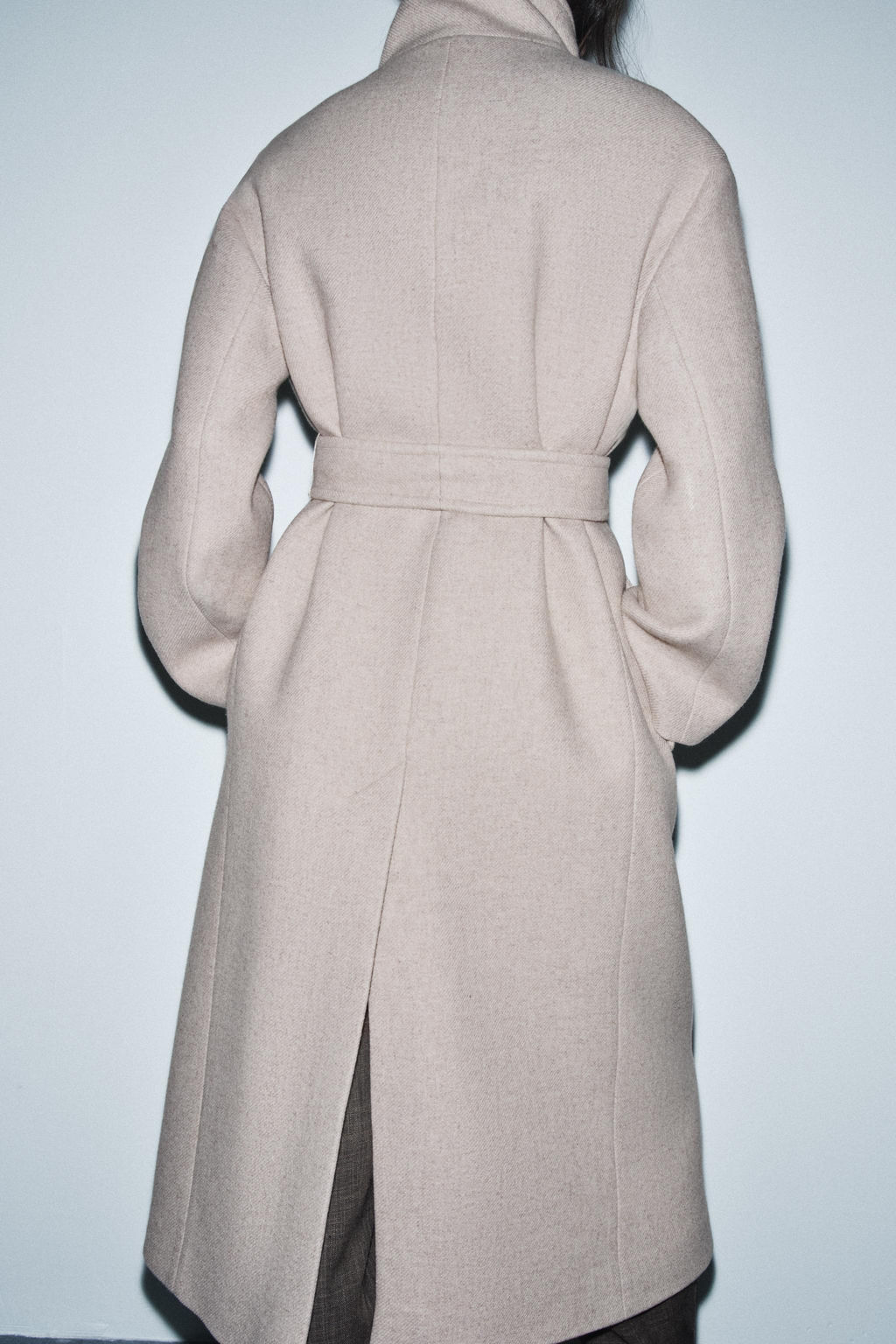 OVERSIZE HIGH-NECK COAT ZW COLLECTION LIMITED EDITION - Zara фото 3