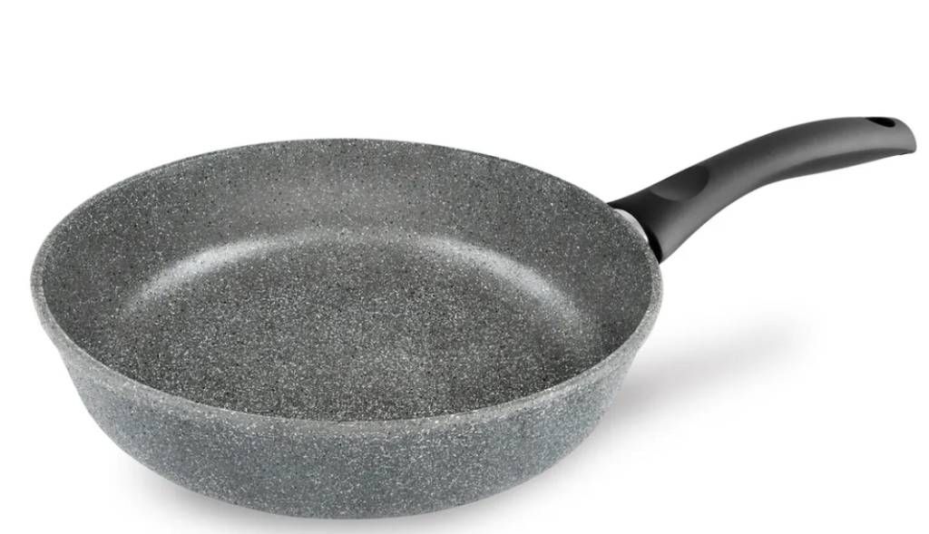 Сковорода Готовить легко Stone Gray несъемная ручка, 26 см - Нева металл посуда фото 3