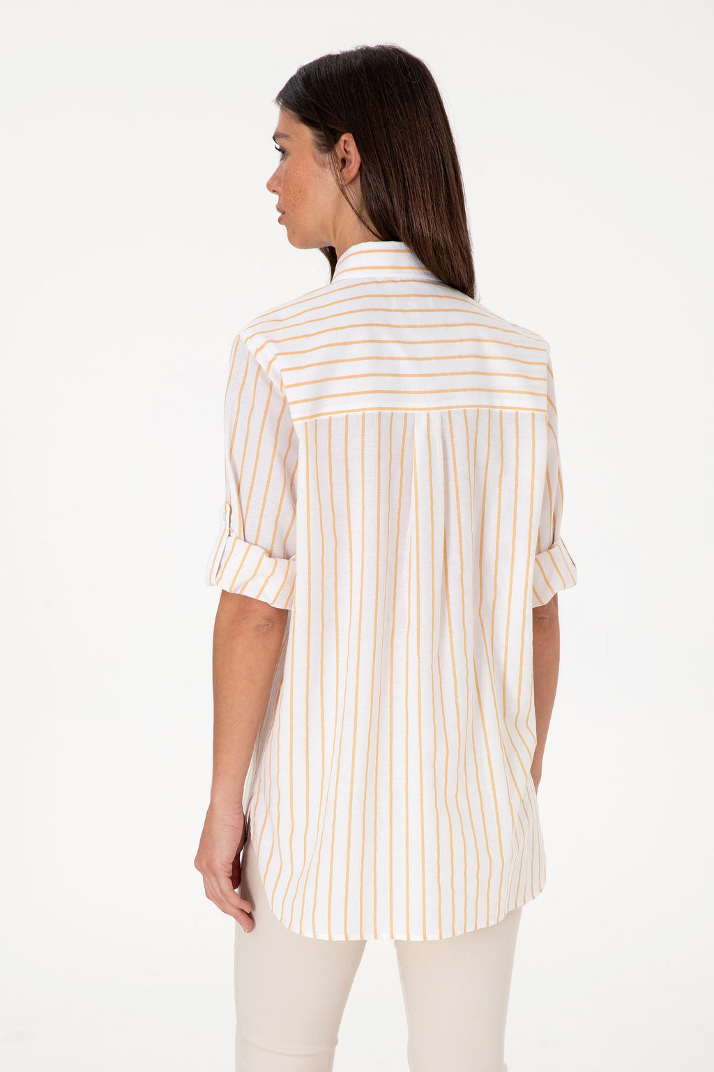 Kad_n Sar_ _izgili Uzun Kollu G_mlek Sepette S_rpriz _ndirim - U.s. polo assn фото 5