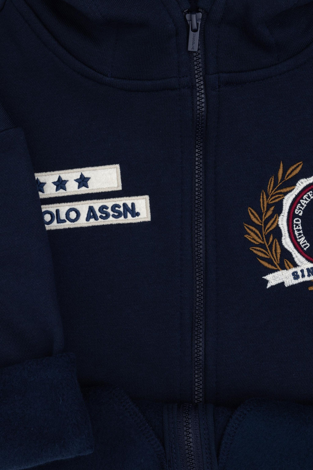 Темно-синий свитшот для мальчика Неожиданная скидка в корзине - U.s. polo assn фото 4