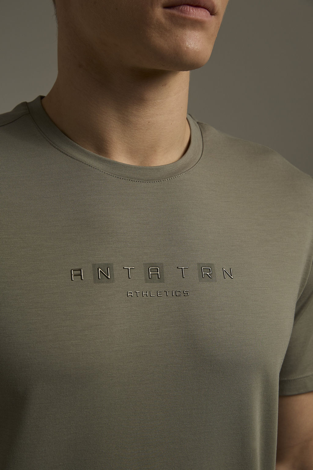 Футболка Серо-зеленый - Anta фото 4