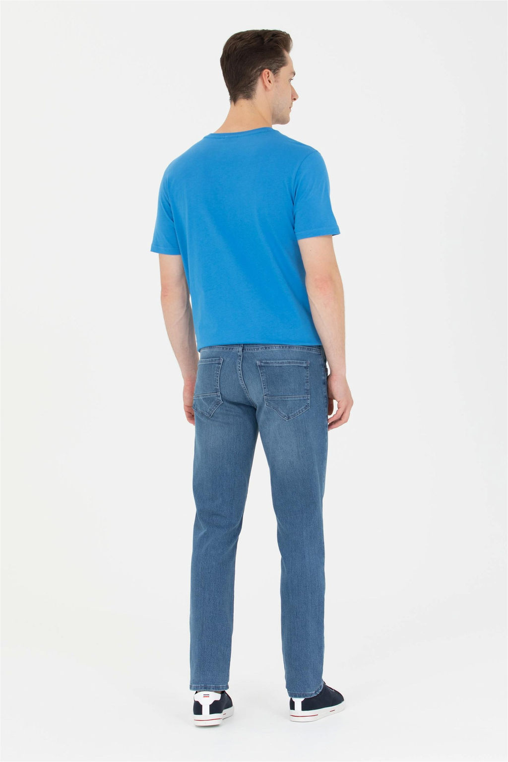 Мужские голубые джинсовые брюки - U.s. polo assn фото 4