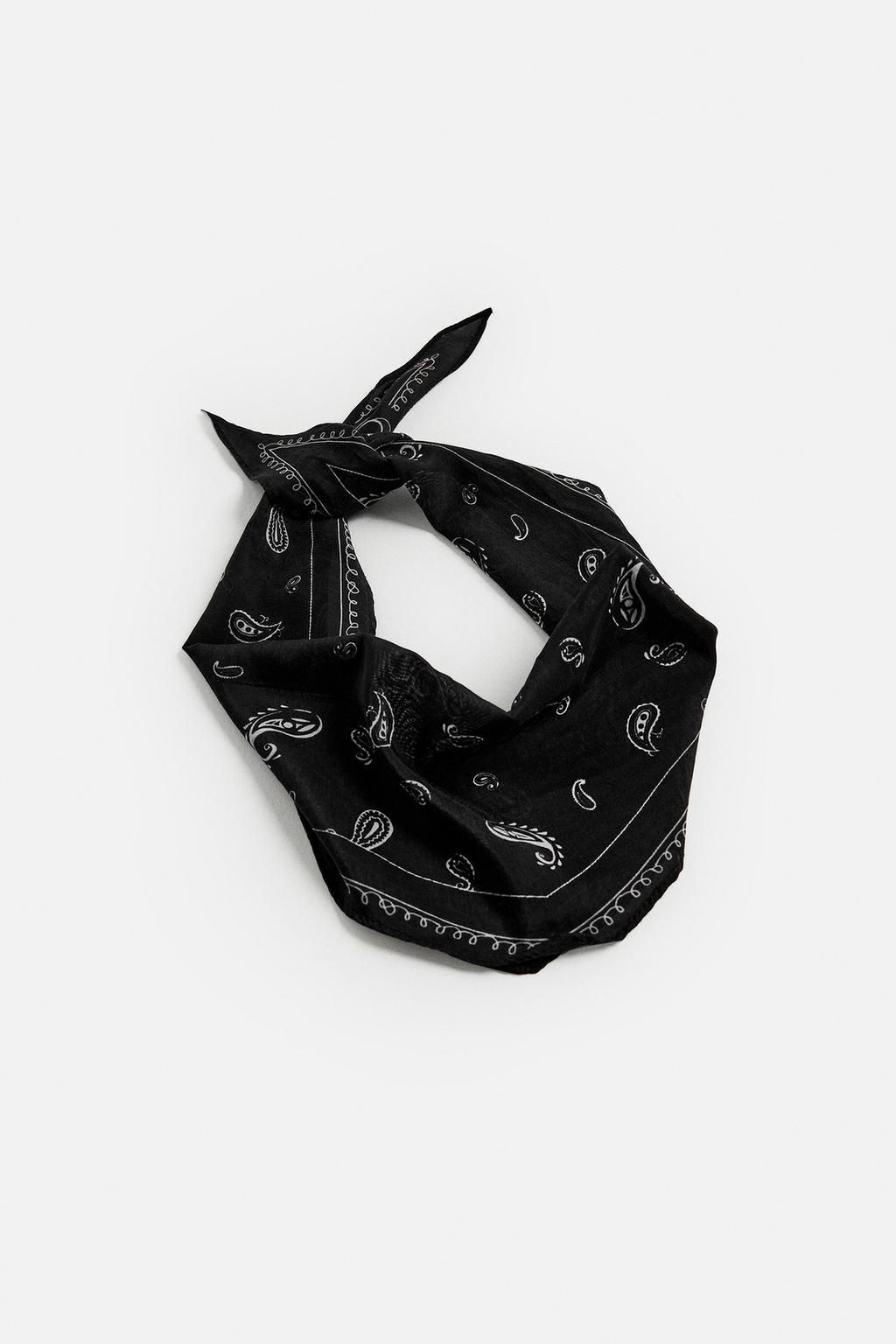 COTTON - SILK BANDANA  OTIS KWAME KYE QUAICOE - Zara фото 7