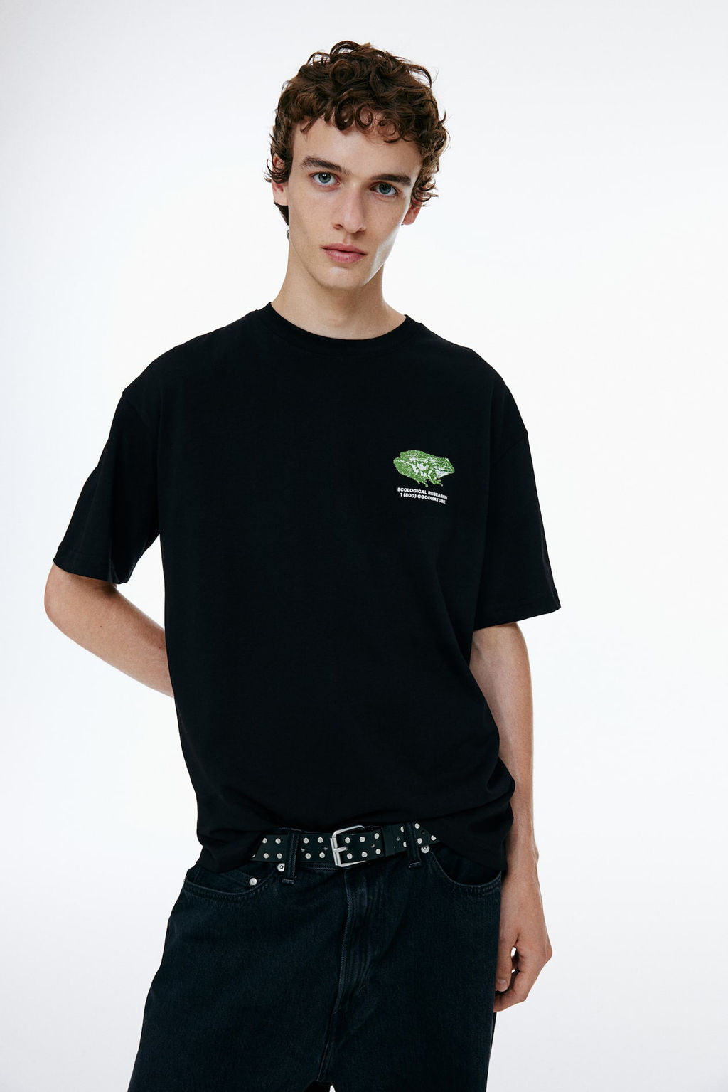 Camiseta con motivo estampado Loose Fit - H&m фото 2