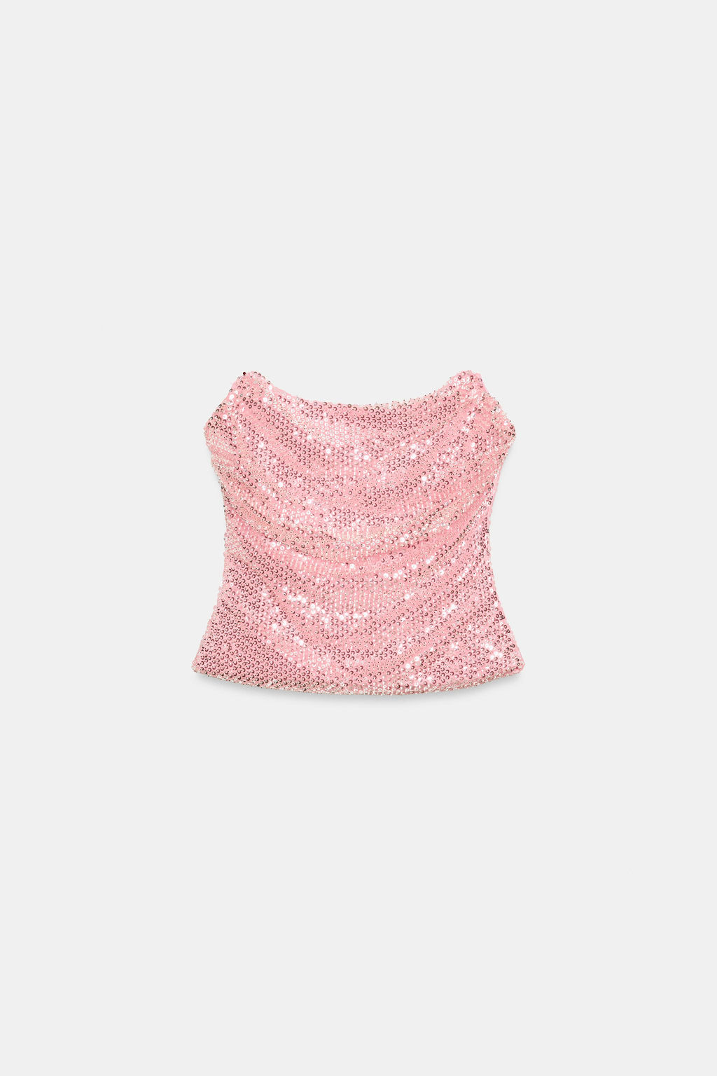 TOP PALABRA DE HONOR LENTEJUELAS / Rosa - Zara фото 3