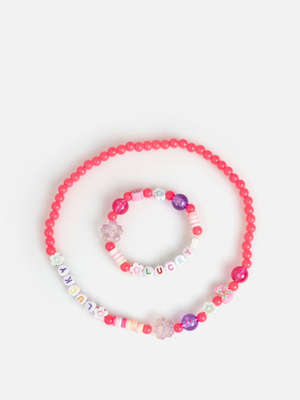 ACOOLA / Набор (бусы + браслет) детский Maddy разноцветный  фото 2