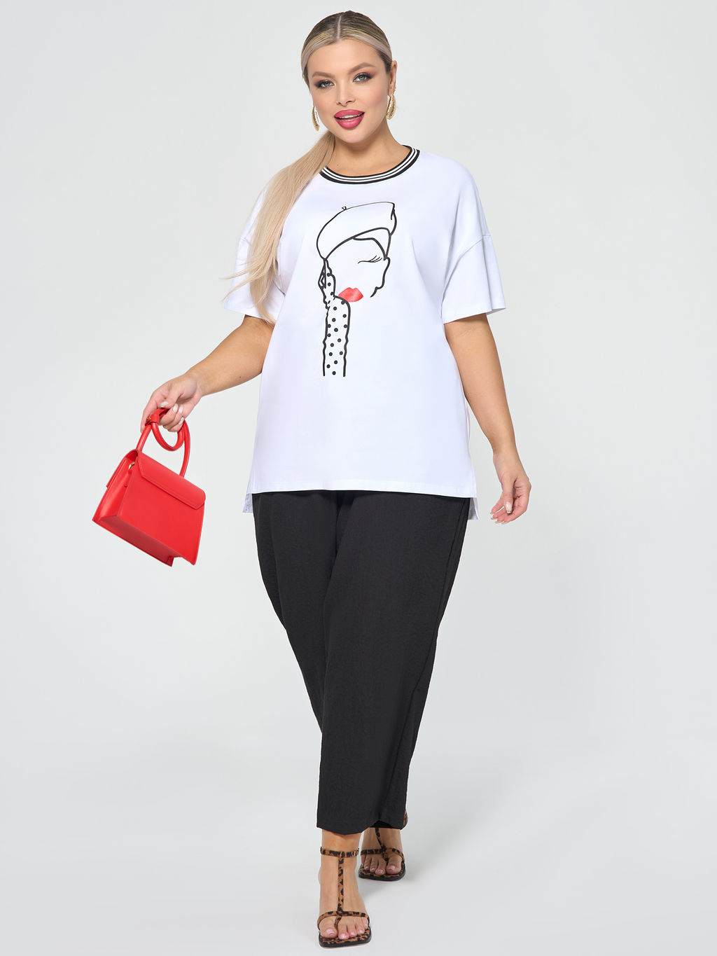 Футболка 0087-18 капучино - Dora фото 12