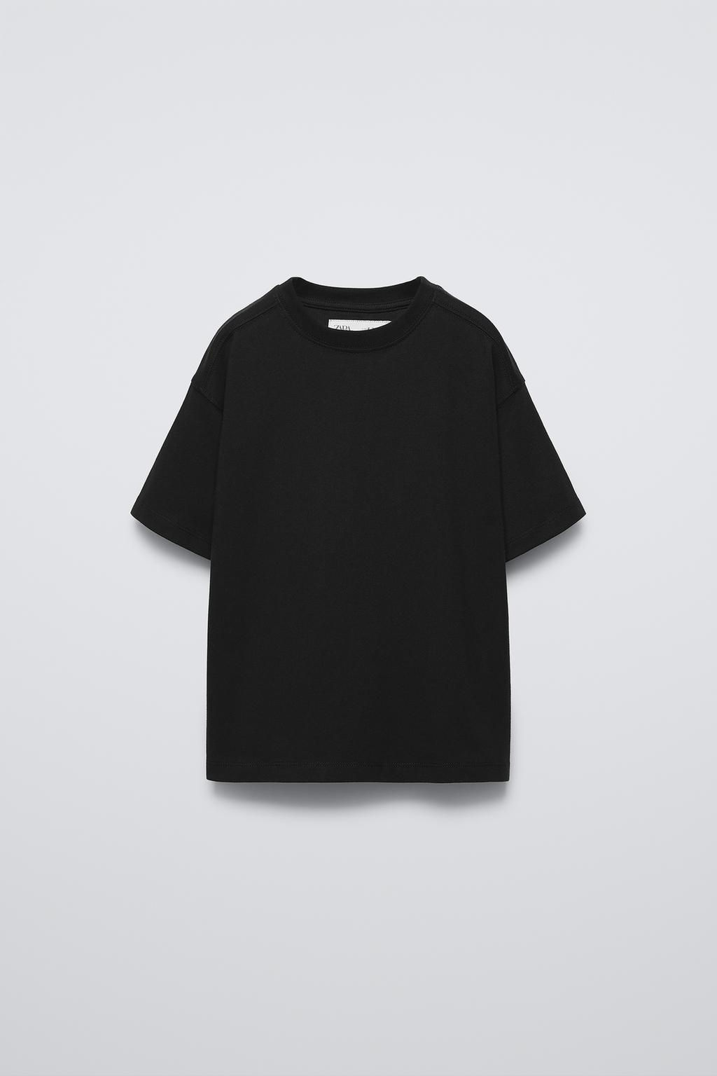 PLAIN MEDIUM WEIGHT T-SHIRT - Zara фото 8