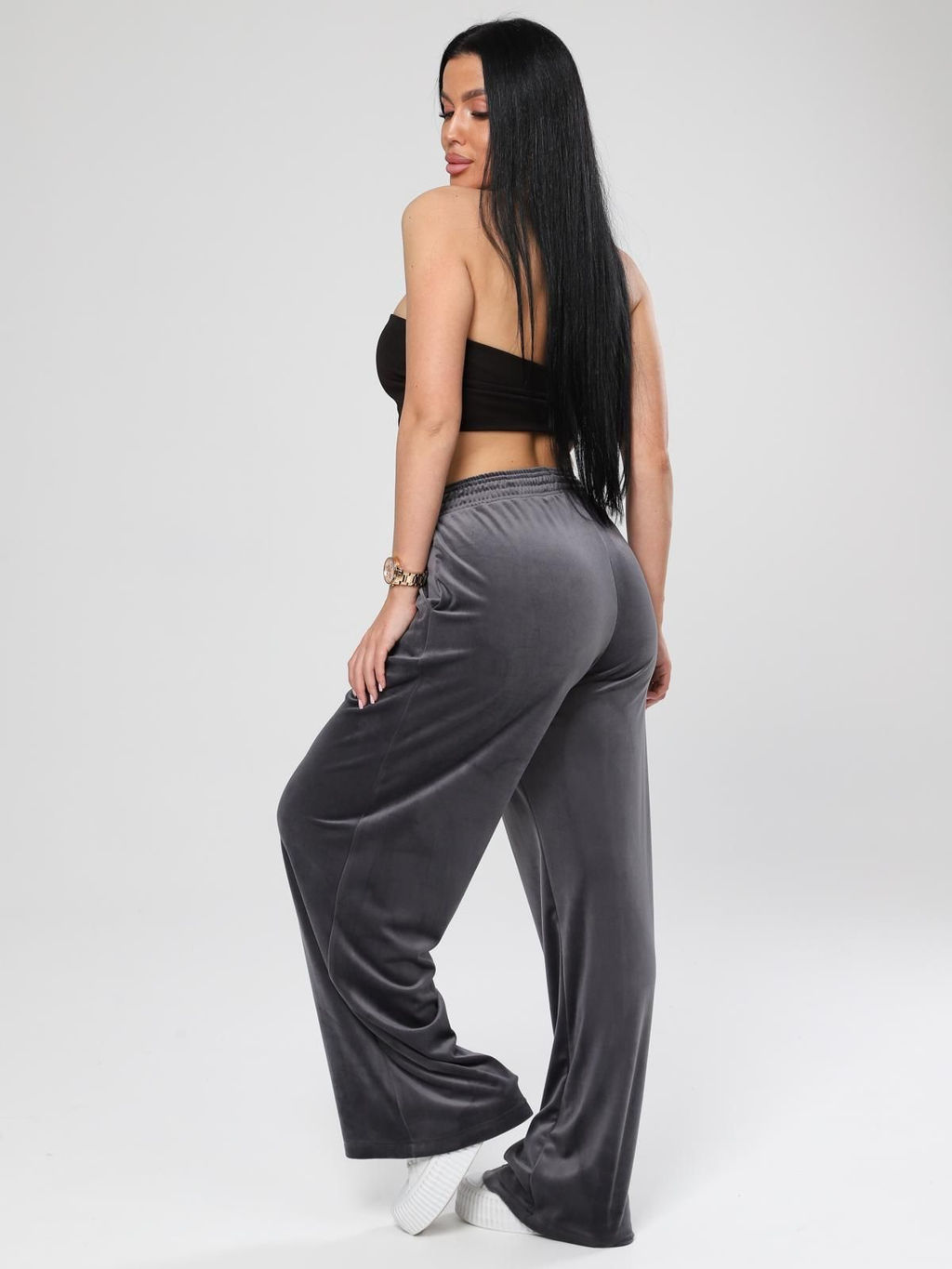 IV-CAPRIZ Марлена - брюки из велюра с лайкрой  фото 6