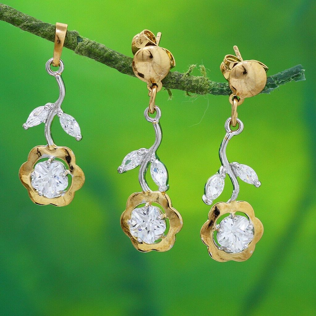 Комплект (кулон,серьги) S363000350