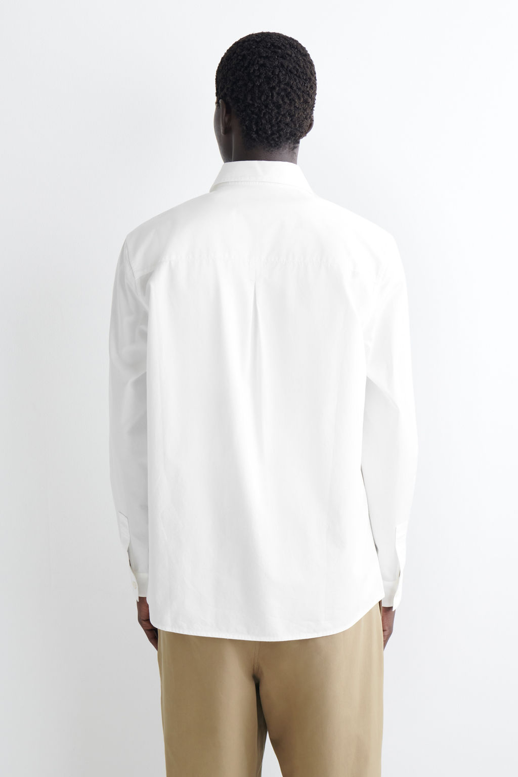 CAMISA SLIM FIT DE ALGOD?N PIMA CON BOLSILLO - H&m фото 8