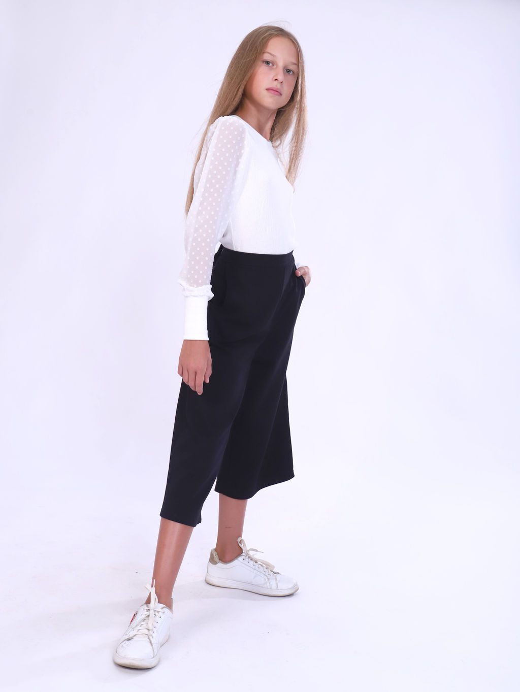 Брюки Лайма синий - Ладошки фото 16