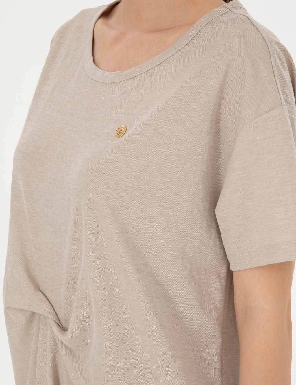 Bej Regular Fit _rme Elbise - Pierre cardin фото 6