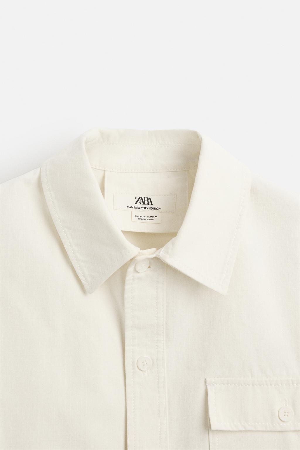 TEXTURED OVERSHIRT - LIMITED EDITION - Zara фото 8
