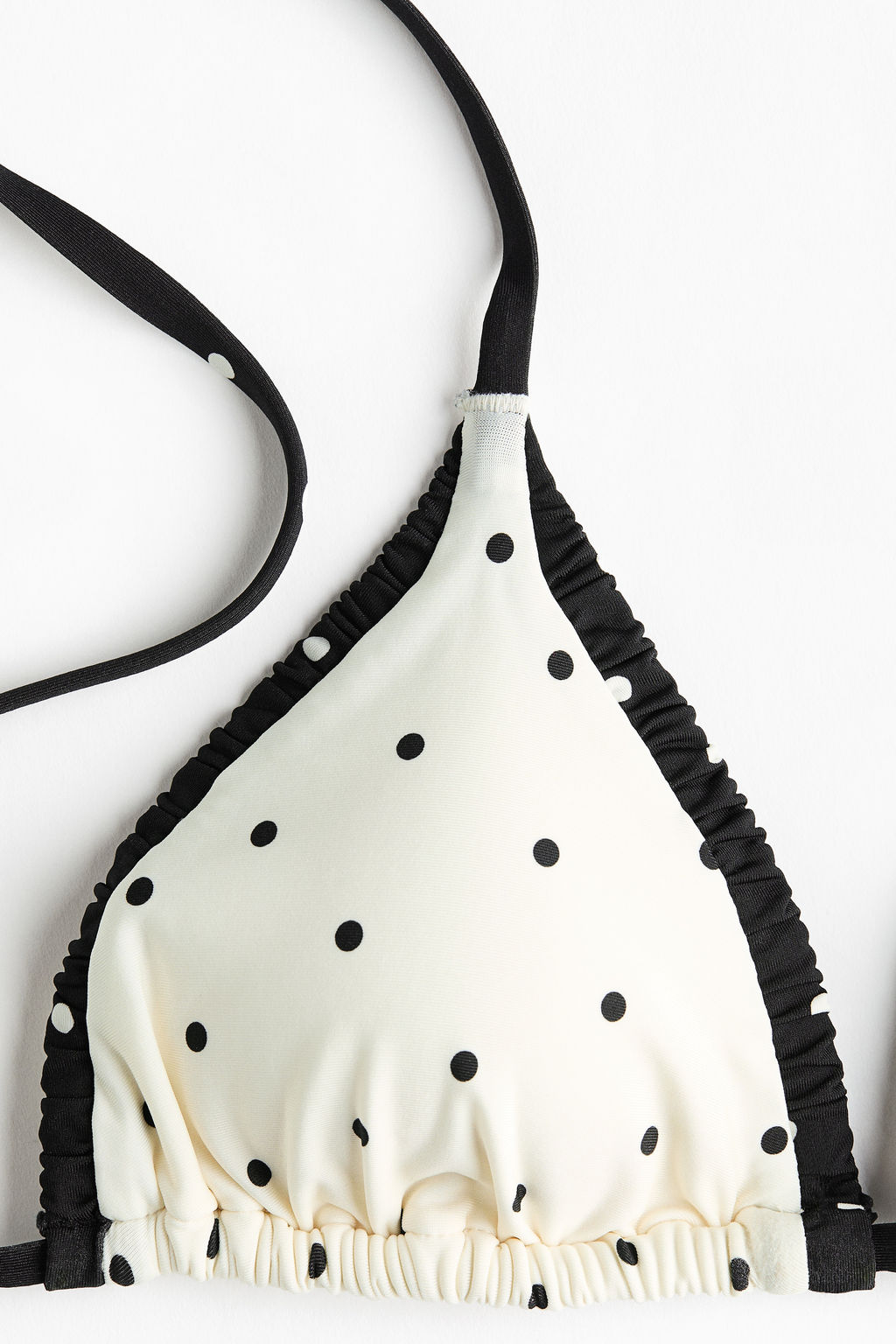 Top de bikini triangular con relleno - H&m фото 6