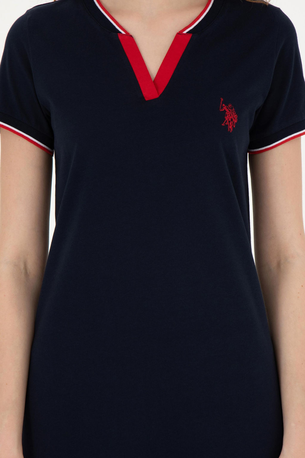 Женская темно-синяя ночная рубашка Неожиданная скидка в корзине - U.s. polo assn фото 13