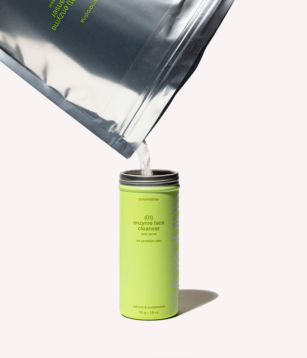 Энзимная пудра для проблемной кожи 01, REFILL 150g НОВЫЙ ДИЗАЙН