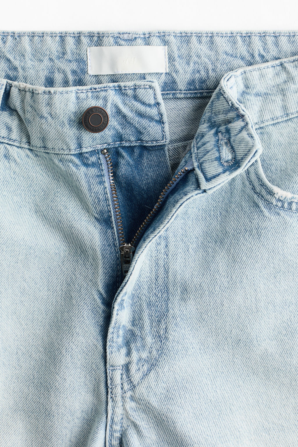 Wide Regular Waist Culotte Jeans - H&m фото 7