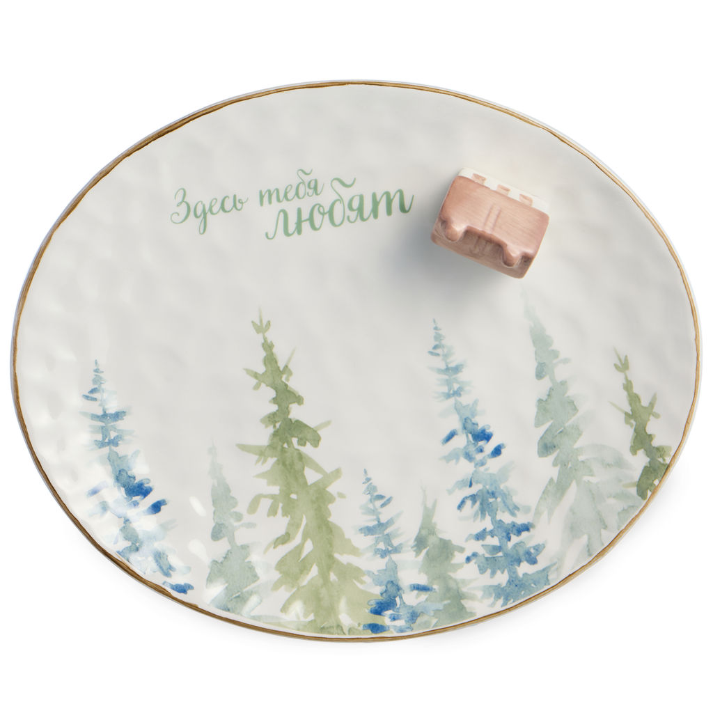 БЛЮДО ОВАЛЬНОЕ КОЛЛЕКЦИЯ CHALET 30*24,5*6,5 СМ - Lefard фото 5