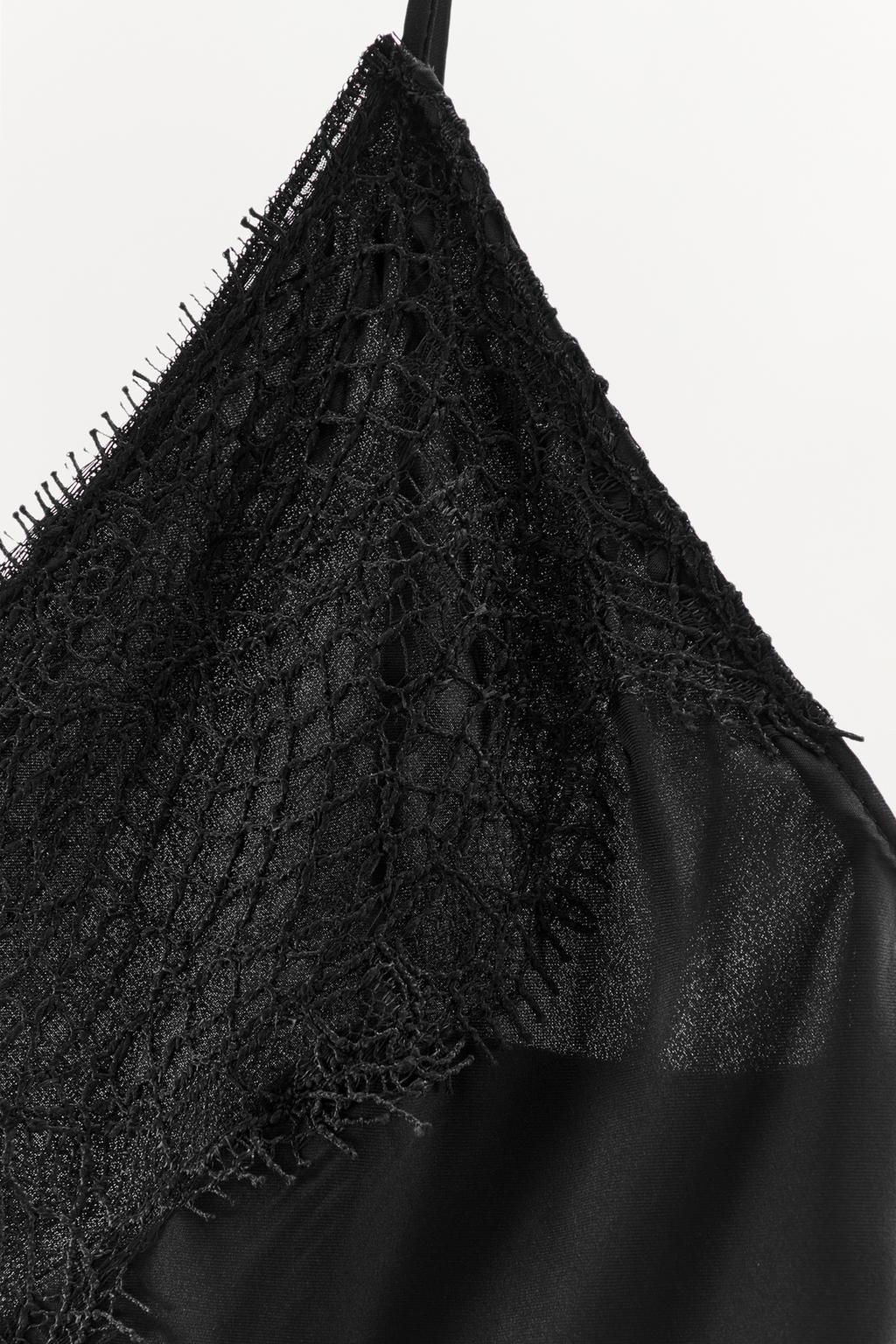 LACE ASYMMETRIC DRESS - Zara фото 6