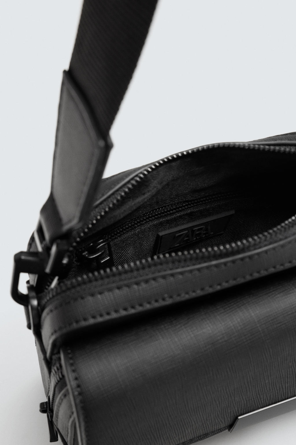 TEXTURED CROSSBODY BAG - Zara фото 12