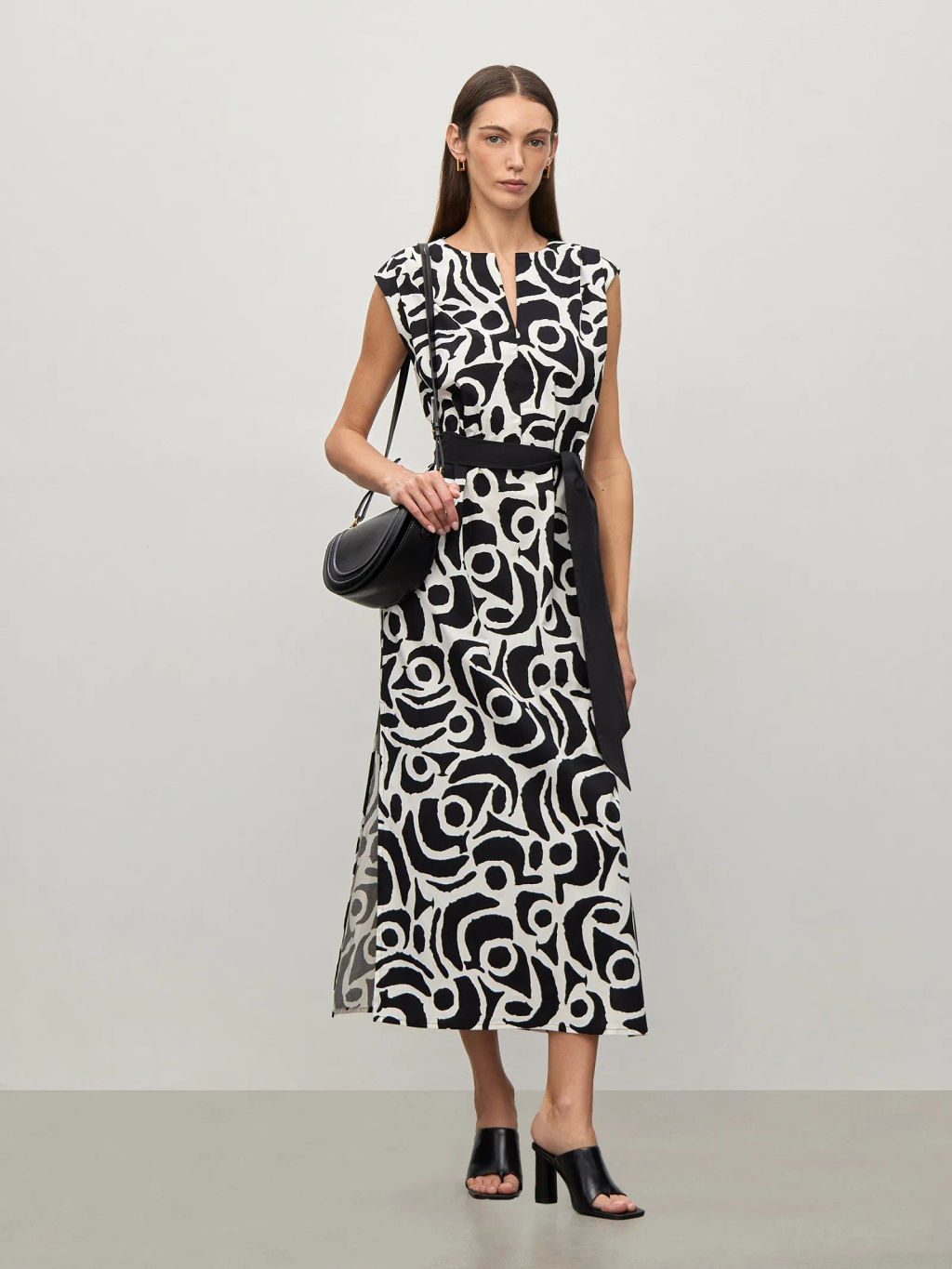 ЕМКА / Платье с поясом - Emka фото 4