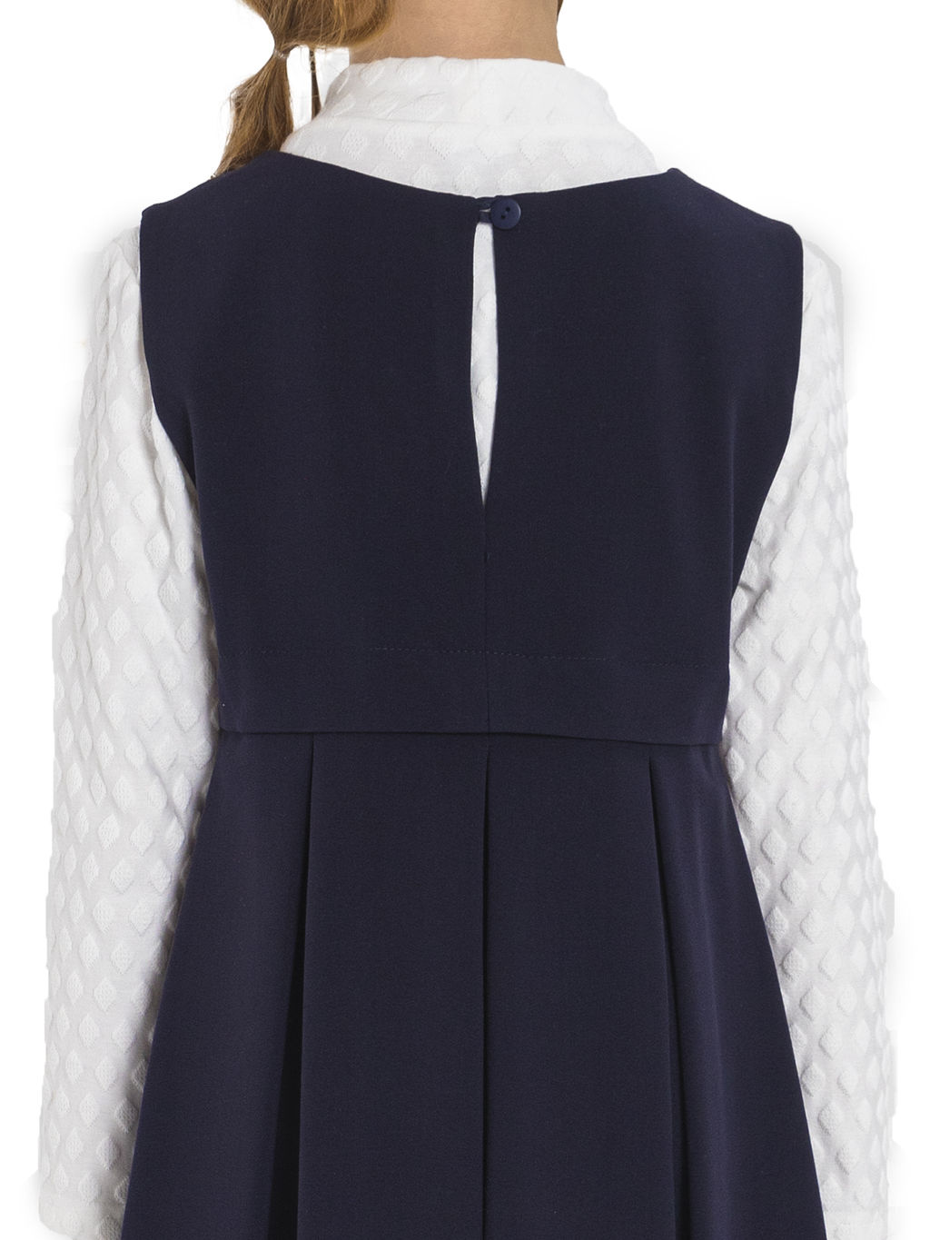 Школьный сарафан для девочки О76489 - Карамелли фото 5