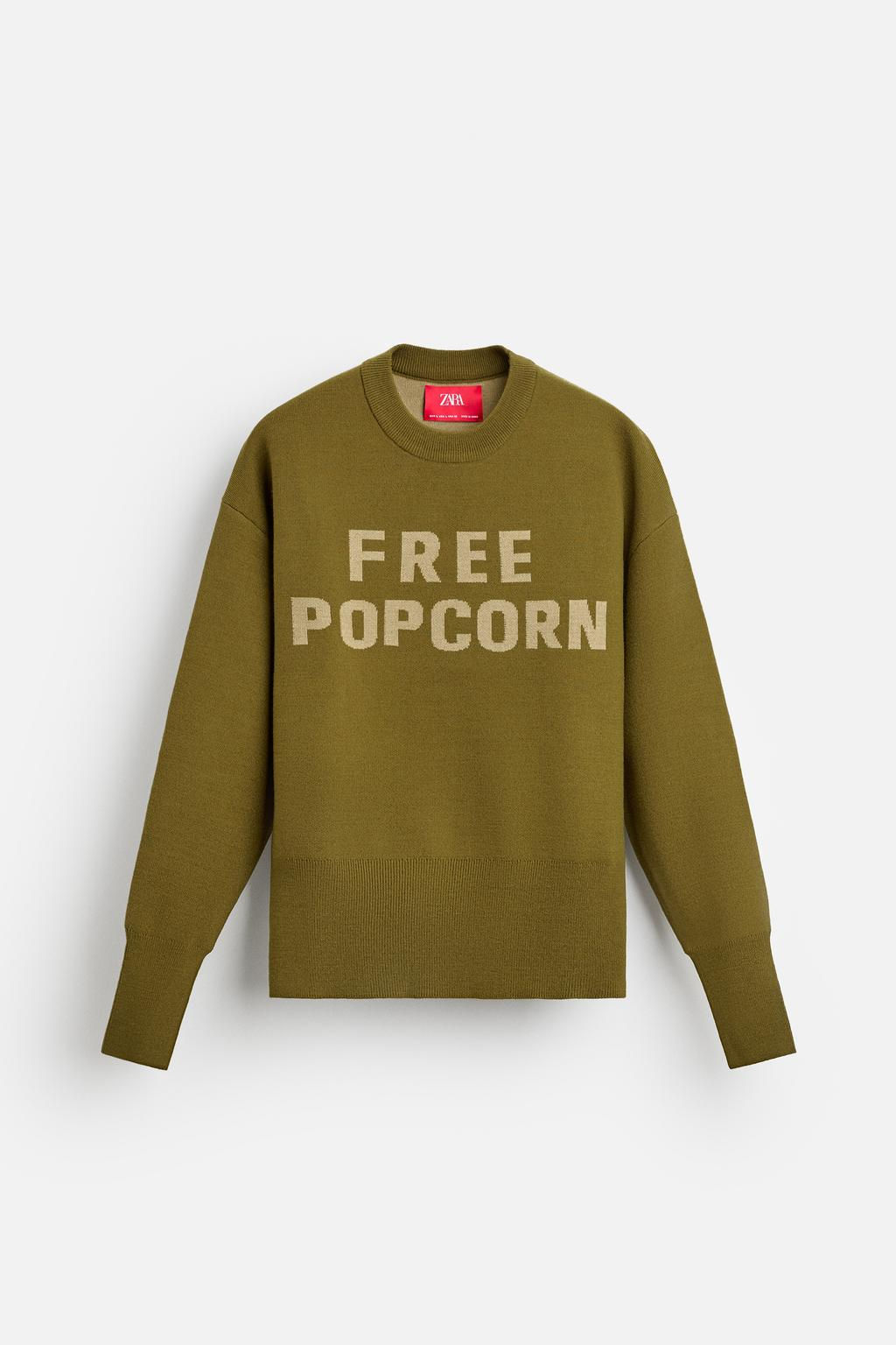 TEXT SWEATER X HARRY LAMBERT - Zara фото 7